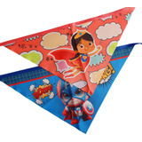 Bandana G Pra Pet C/10 Silk Personagens Petshop Macho Femea