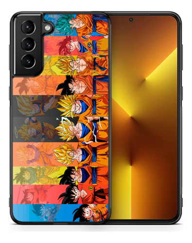 Funda Galaxy A50 Goku Evolucion Dragon Ball Uso Rudo Tpu/al