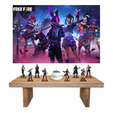 Free Fire Display 8 Mesa + Painel