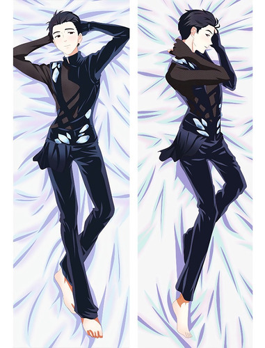 Dakimakura Yuri On Ice 2 Lados+relleno 50x150