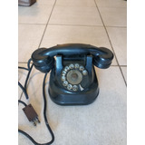  Telefono Antiguo Negro Bakelita En Muy Buen Estado 