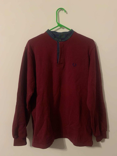 Buzo Fred Perry Bordo