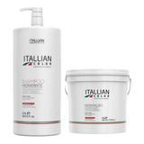 Kit Itallian Color Shampoo 2,5litros Máscara Hidratação 2kg