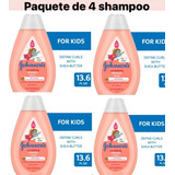 Johnson's Shampoo 13.6 Fl. Oz Paq. 4