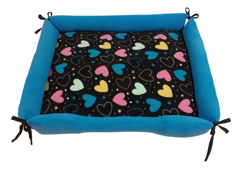 Cama Cucha Moisés Polar 60 X 50 X 10 Cm Reversibles Lavables