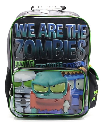 Mochila Zombies 16 Pulgadas Espalda Cresko Om503