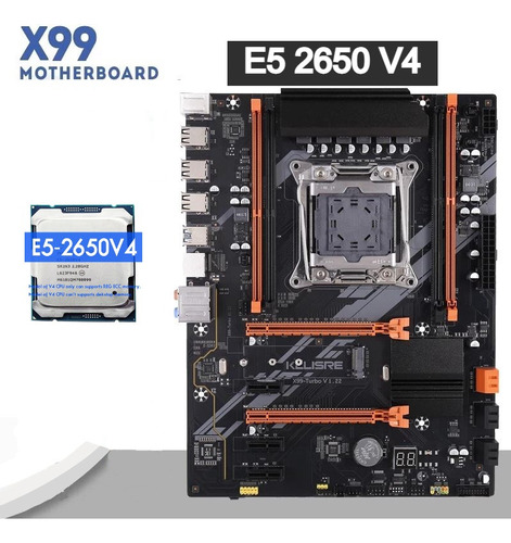 Kit Xeon Placa Mãe X99 Processador E5 2650 V4