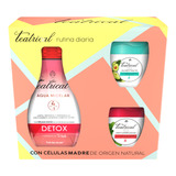 Pack Teatrical Crema Hum.+crema Anti-arrugas+agua Mic. Detox