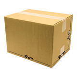 Caja Carton E-commerce 30x23x21 Cm Envios Paquete 18 Piezas