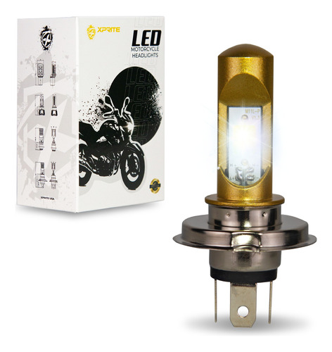 Proyector H4 Canbus Foco De Luz Led Para Moto Altas Y Bajas