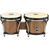 Meinl Htb100wb-m Bongos Madera 6 3/4 Y 8 Pulgadas Percusión