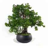 Hoja 50cm Árbol Bonsai De Pino Artificial