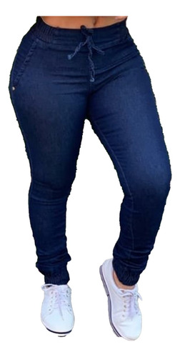 Calça Jeans Feminina Jogger/cintura Alta/elastano/promoção 