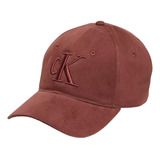 Gorra Calvin Klein De Algodon Color Tinto Nuevo Y Original