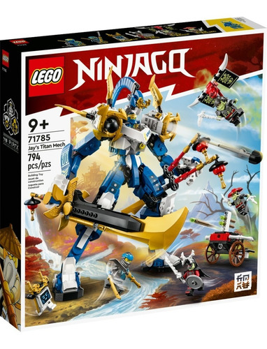 Kit De Construcción Lego Ninjago Meca Titán De Jay 71785 3+