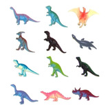 Dinos X12 Dinosaurios De Pvc Diferentes P/ Souvenir Terrario