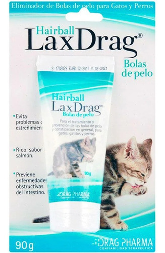 Laxdrag Eliminador De Bolas De Pelo Para Gatos