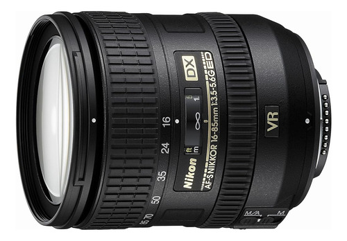 Nikon Af-s Dx Nikkor 16-85mm F/3.5-5.6g Ed Lente Zoom De Red