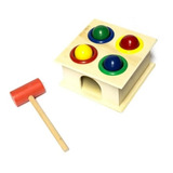 Caja Martillo Montessori Juguete Madera Didactico 