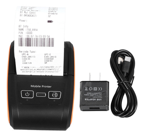 Impresora Termica Etiquetas Tickets Bluetooth Usb 58mm