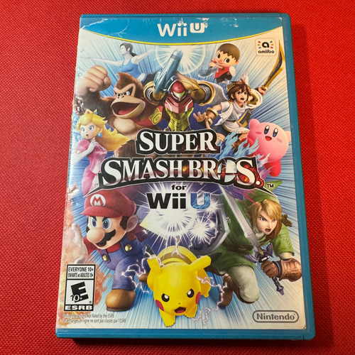 Super Smash Bros For Wii U Nintendo Wii U Fisico Original