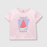 Polera De Bebés Sandia Fucsia (3 A 36 Meses)