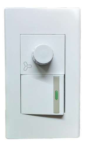 Control Atenuador Dimmer Ventilador + Apagador Bco 700w 127v