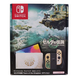 Nintendo Switch Oled - The Legend Of Zelda Tears Of The Kingdom Edition (jpn)