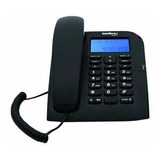 Telefone Intelbras Com Fio Tc60 Id Preto Identificar Chamada