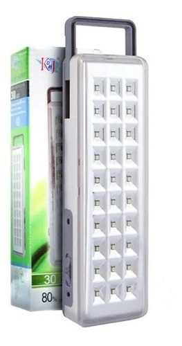 Luz De Emergencia Slt 30 Leds Usb Recargable Blanca