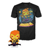 Funko Pop! & Tee Spiderman - Hobgoblin Playera Talla L - G