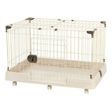 Iris Usa Medium Portable Wire Animal Cage, Easy Assembly