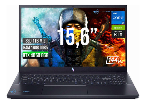 Acer Nitro Intel Core I7 13620h Ssd 1tb Ram 16gb Rtx 4060