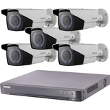 Kit Seguridad Hikvision 8 + 5 Camaras 2mp Varifocal