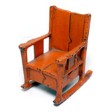Cadeira Antiga De Ferro Para Bonecas 1920 Kilgore Brinquedo