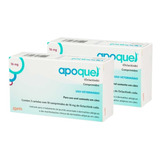 Kit Com 2 Apoquel Dermatológico Anti Coceira 16mg