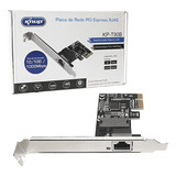 Placa De Rede Pci Express Rj45 Knup