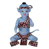 Muñeca Avatar Baby Reborn Bebé De 30 Cm, C/ Luminoso E