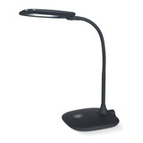 Velador Led Flexible Moderno Color Negro Db