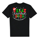 Camiseta Feliz Navidad 2023- Playera En Familia Navideña