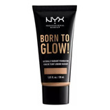 Base Maquillaje Born To Glow! Nyx Acabado Natura