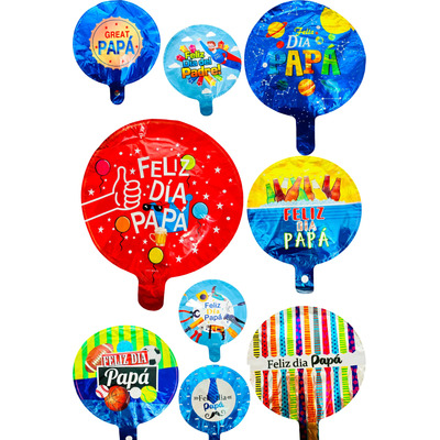 10 Globos Día Del Padre, Día Del Padre, Papá 10pulgadas | MercadoLibre