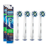 Refil Crossaction Para Escova  Eletrica Oral-b Braun C/ 4 Un