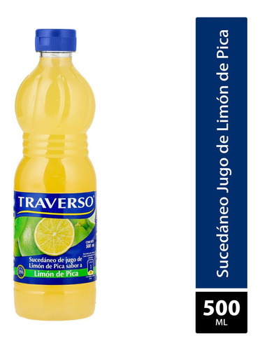 Sucedáneo De Jugo De Limón De Pica Traverso 500ml