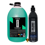 Kit Limpeza E Proteçao Sintra Pro E Blend Cleaner Wax Black