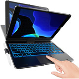 Funda Con Teclado Typecase Touch Para iPad 10.2  7ª/8ª Gen