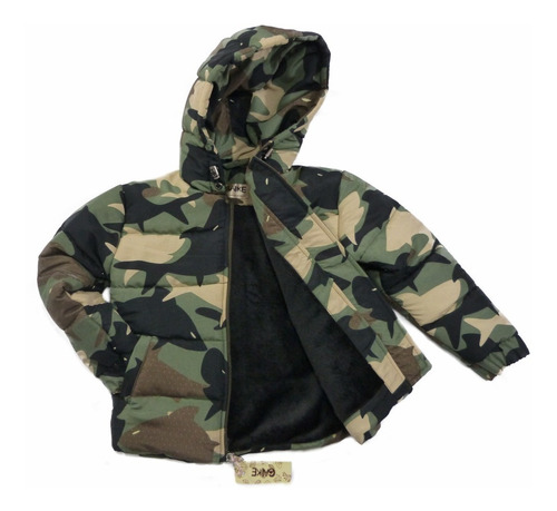 Chaqueta Para Niños Camuflado