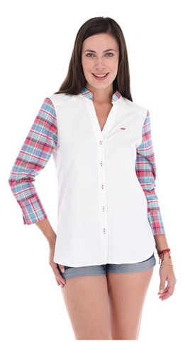 Camisa Dama Porto Blanco  De-2203