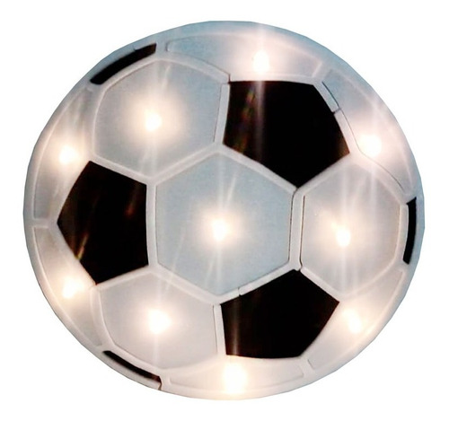 Pelota De Futbol Con Luces Led Luminoso Candybar Velador