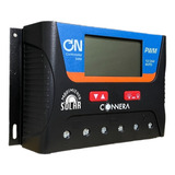 Controlador De Carga Solar 40amp 12/24v Pwm Display Y Usb